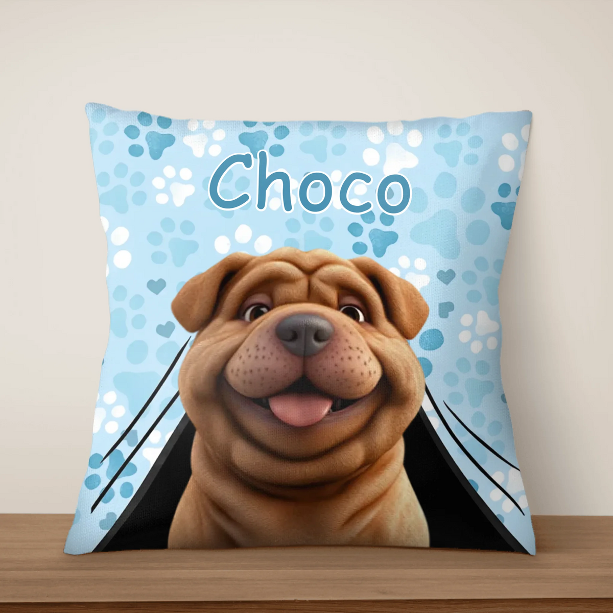 Cuddle Time Just Got Cuter! - Personalized Pillow, Gift For Dog Lovers, Dog Mom, Dog Dad Gift