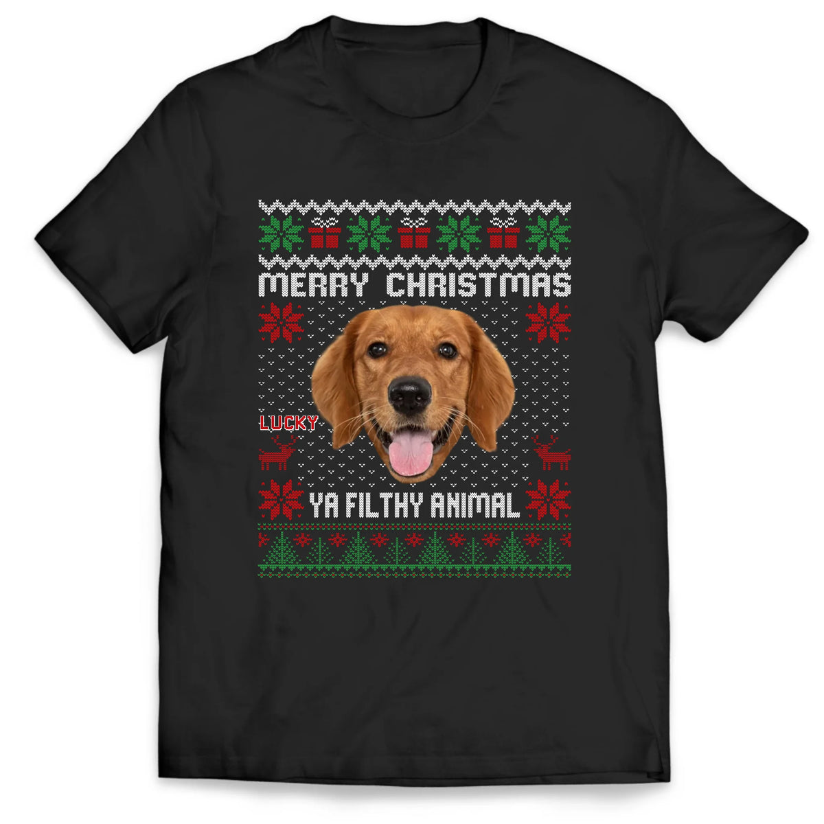 It&#39;s Paw-ty Time, Ya Filthy Animal- Personalized T-Shirt, Custom Photo Sweatshirt, Gift For Pet Lovers