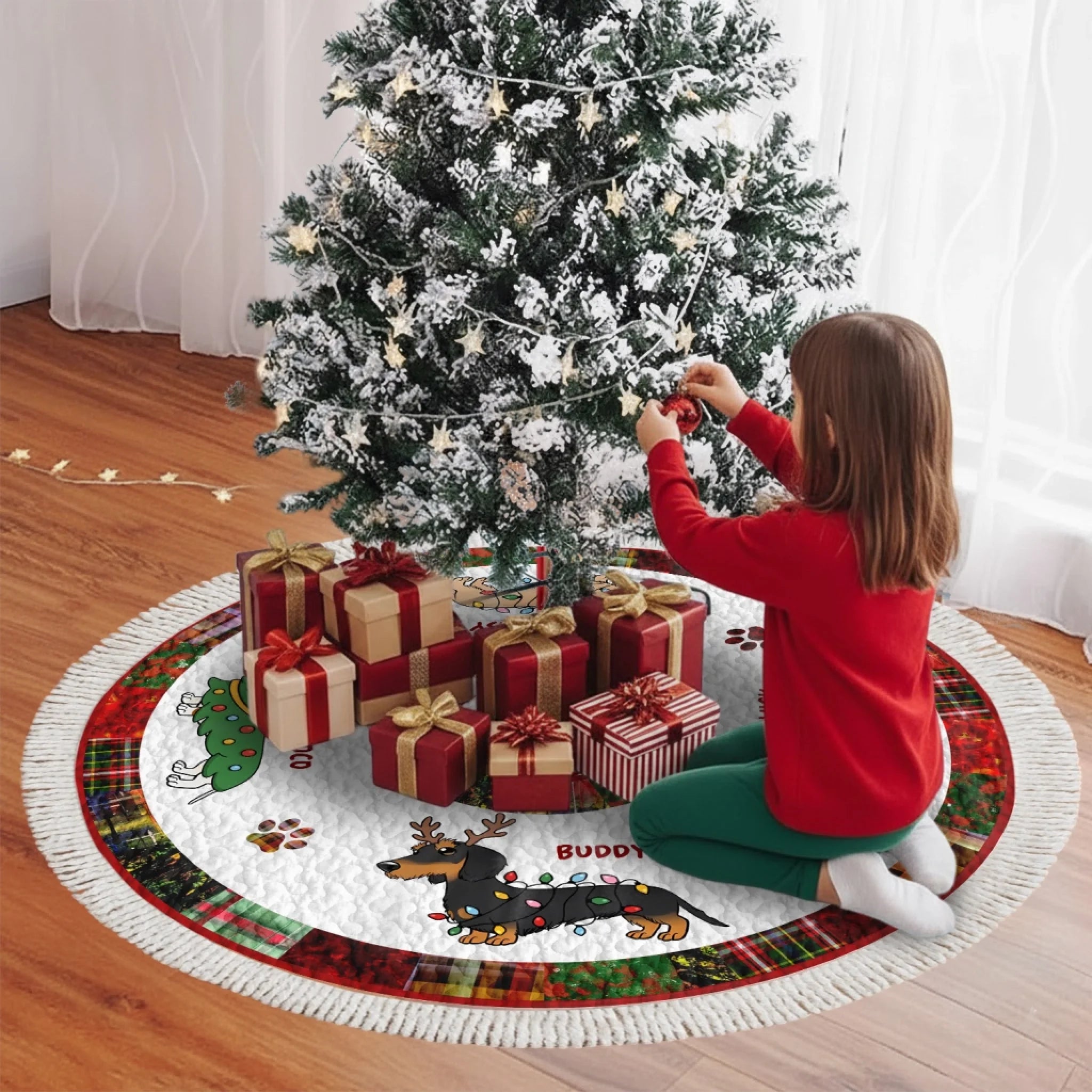 Wiener Dog Christmas mk 4