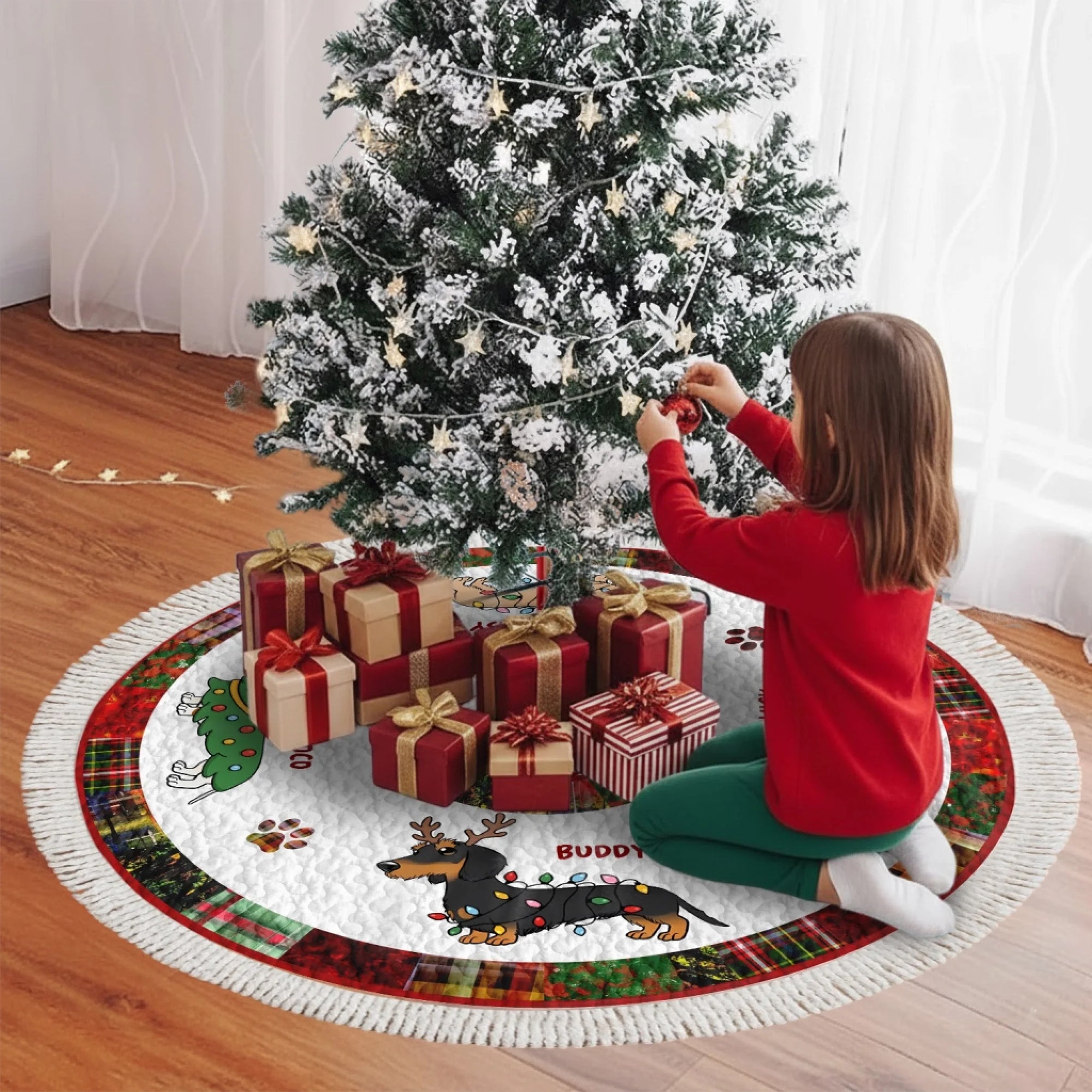 Wiener Dog Christmas mk 4