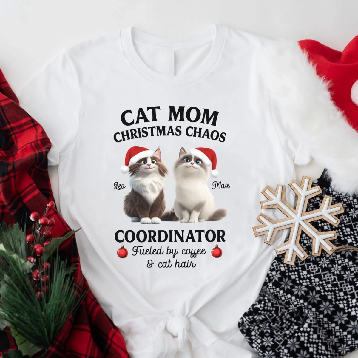 Cat Mom Christmas Chaos Coordinator mk 4