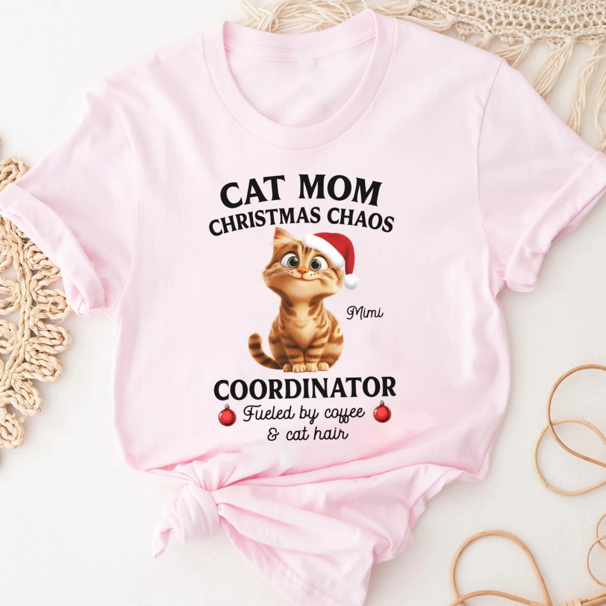 Cat Mom Christmas Chaos Coordinator mk 3