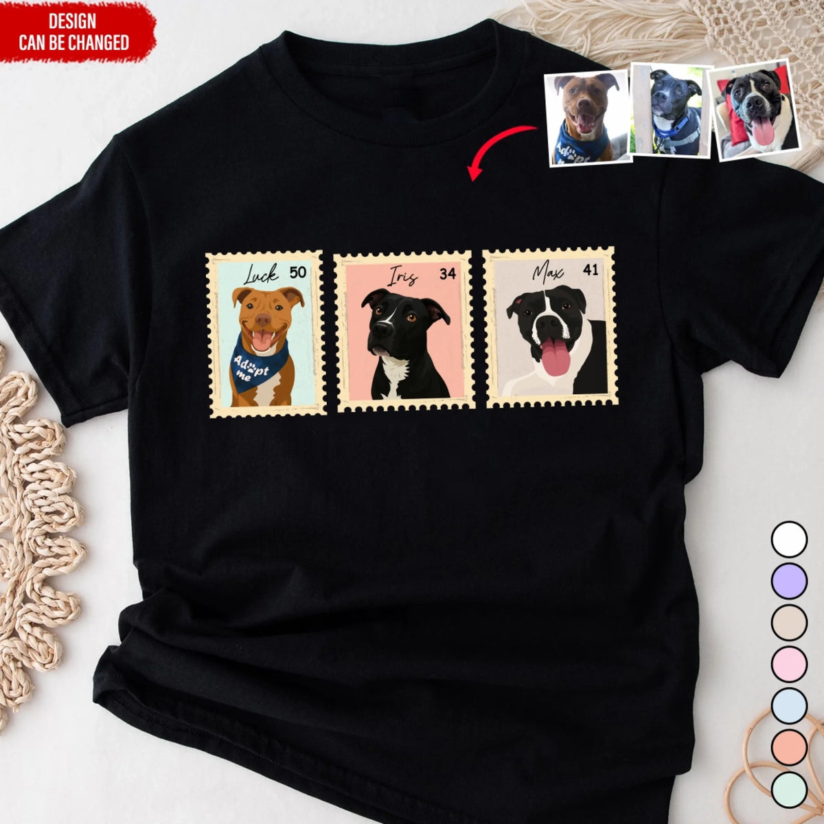 Pet Portrait Stamp mk ads