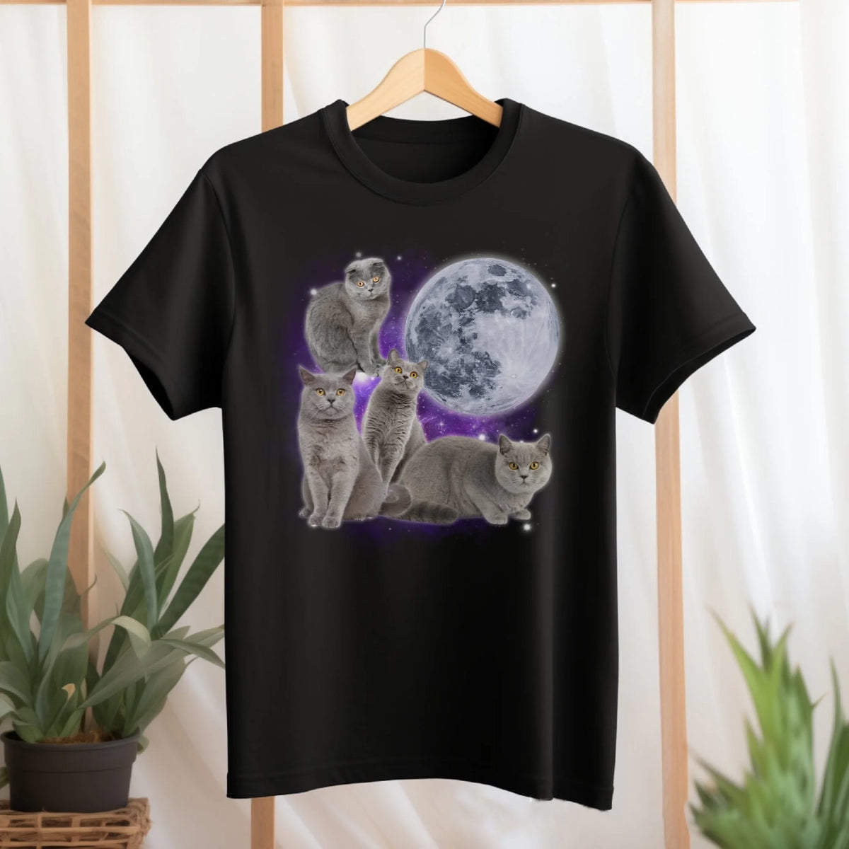 Custom Pet Howling To Moon Vintage mk 5
