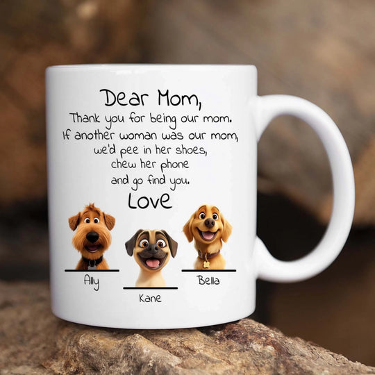 If Another Person Was My Mom/Dad - Personalized Mug, Gift For Dog Lover, Dog Owner Funny Mug