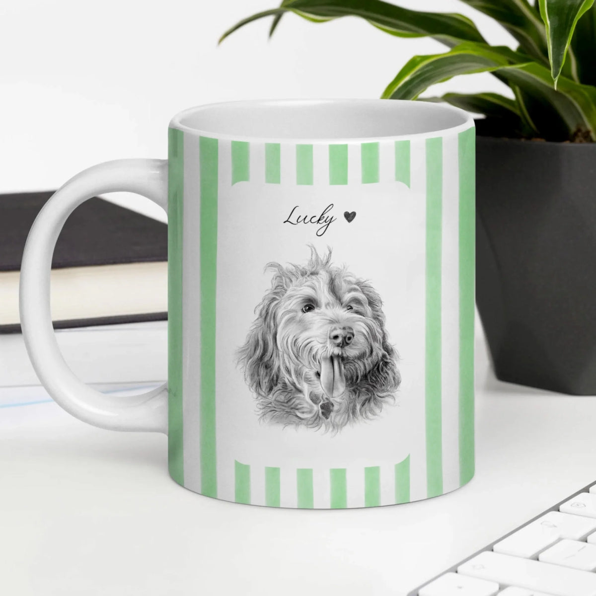 Charcoal Fur Babies Portrait mk 5