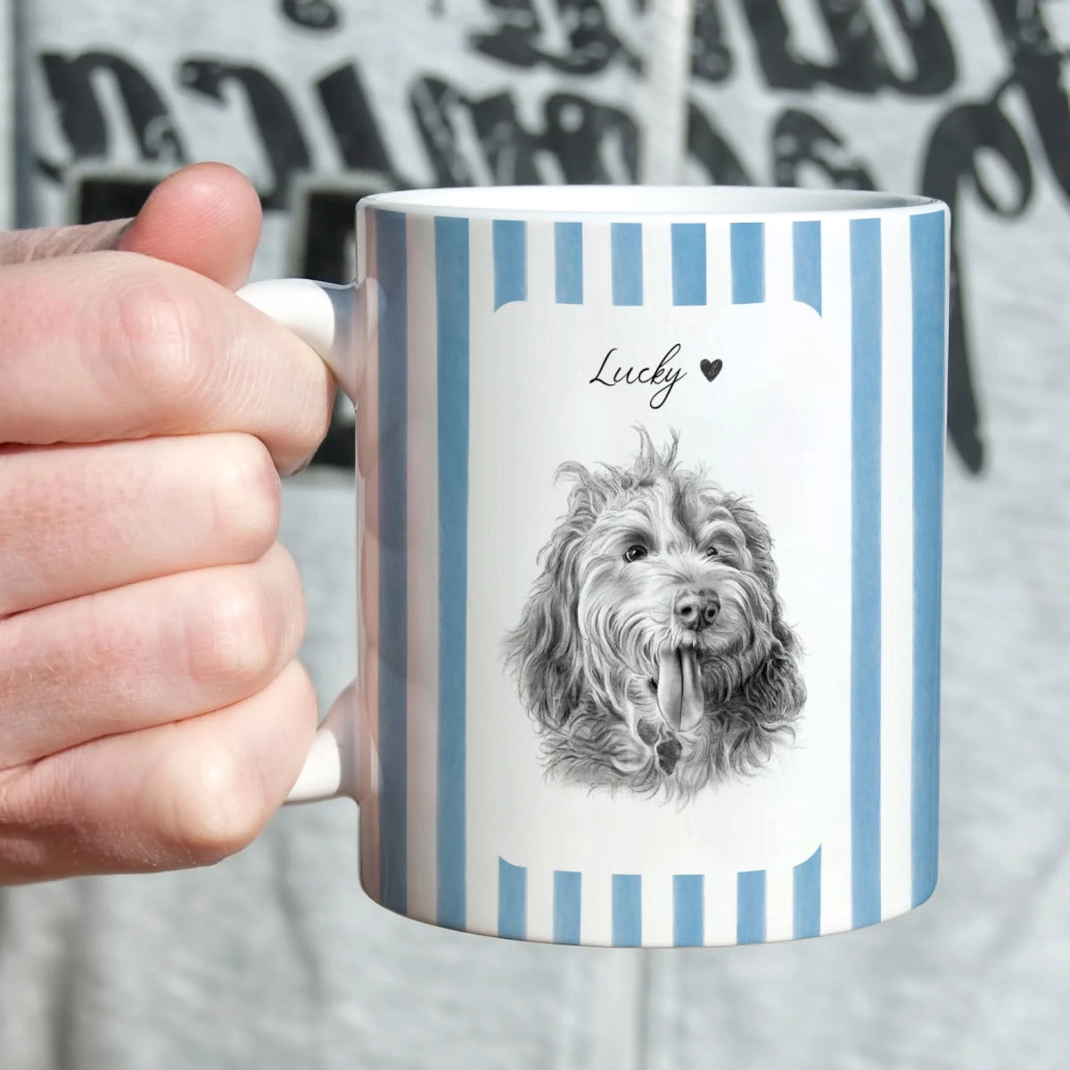 Charcoal Fur Babies Portrait mk 7