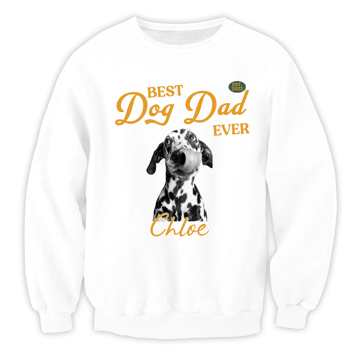 My Favorite Kids Have Paws - Personalized T-shirt, Custom Pet Photo Shirt, Pet Lover Tee, Dog Dad/Dog Mom Shirt
