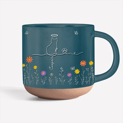 Pottery Mug - navy